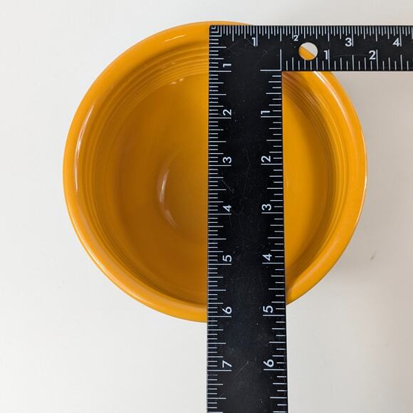 Fiestaware 2010 Marigold 2Pc Prep Bowl Set Homer Laughlin 75th Anniversary RARE - Picture 12 of 13